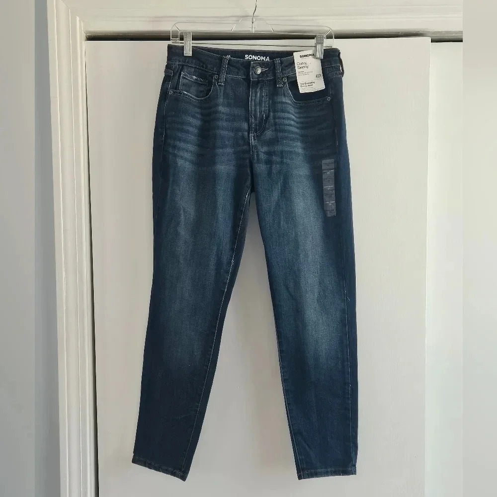 Sonoma Goods For Life High Rise Curvy 6 Regular Skinny Jean (BWT) - Picture 2 of 9